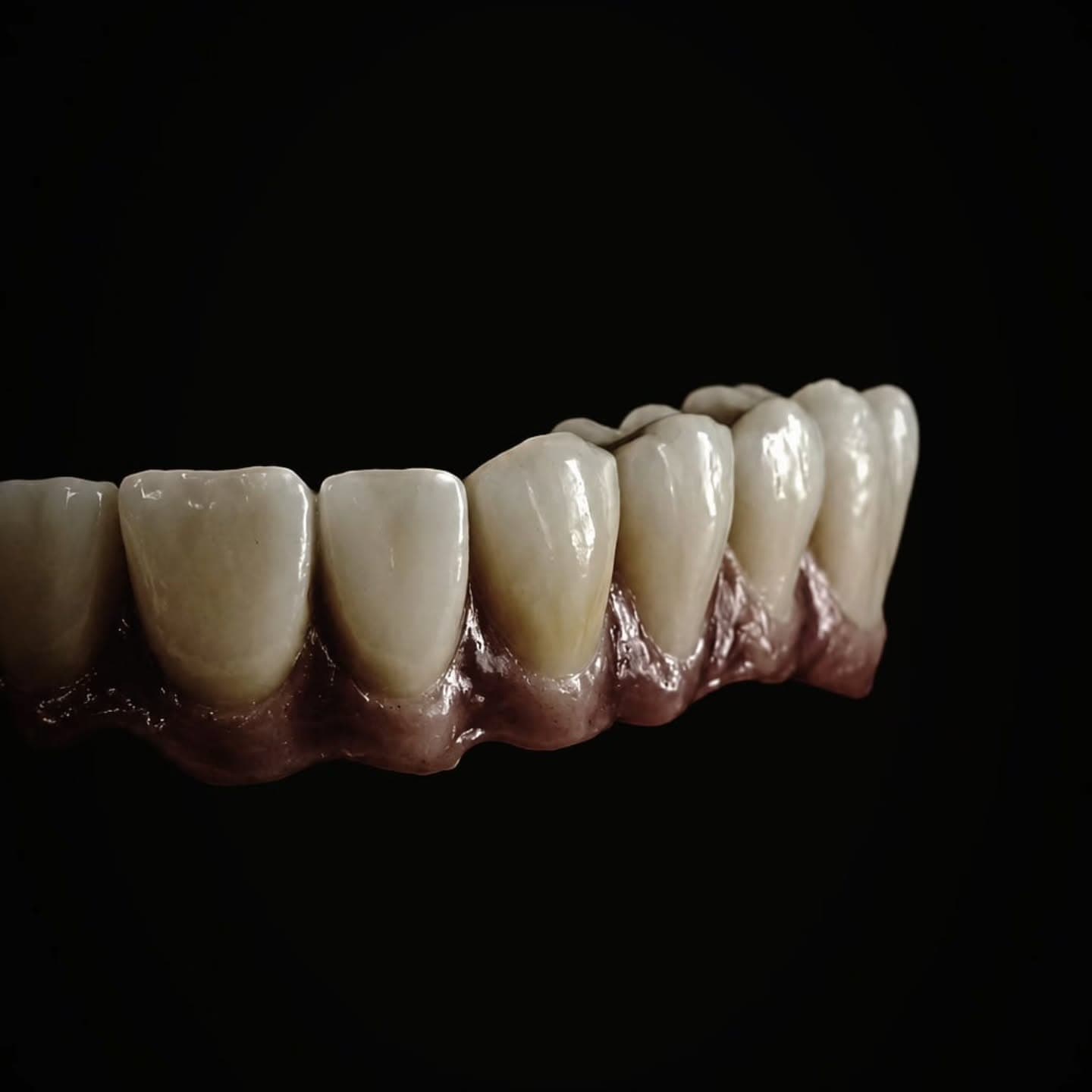 Metal altyapı üzerine porselen köprü